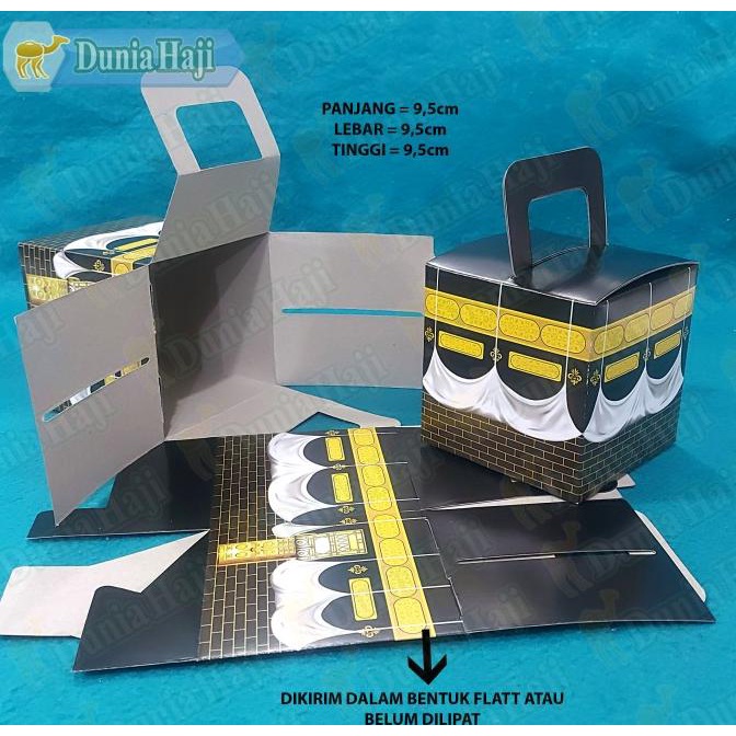 

Dus Paket Haji Kabah Paper Bag Kardus Oleh Oleh Umroh Box Souvenir