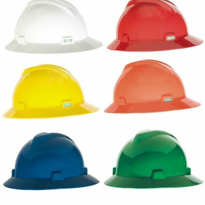 Safety Helmet MSA Full Brim Fastrack Original