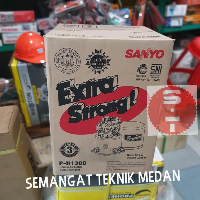 PH130B SANYO POMPA AIR AUTO TABUNG PUTIH WATER PUMP SANYO PH P-H 130 B