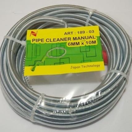 Pembersih Pipa Tersumbat Drain Pipe Cleaner Manual 10 Meter NANKAI
