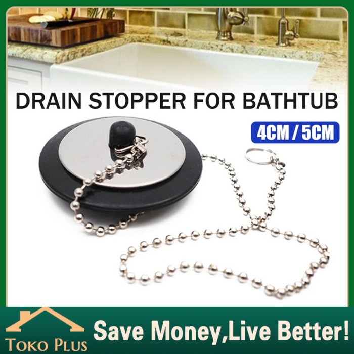 Promo Terlaris Karet Tutup Bathtub Stopper Pengering Bathtub Bahan Karet