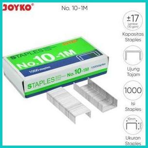 

Joyko Isi Staples 10-1M Kecil Refill Steples No10 isi Jepretan Stapler