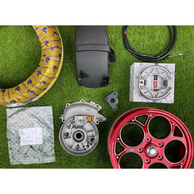 Paket Upsize Vespa S Lx Lxv Ring 12 Velg Cnc