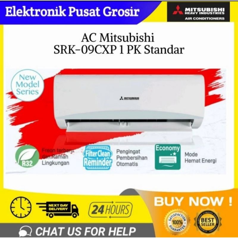 AC MITSUBISHI SRK09CXP 1PK STANDAR R32 09cxp 1 pk heavy duty