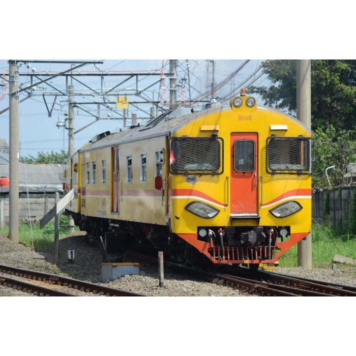 MINIATUR KERETA API PENOLONG SKALA HO 1/87 PAJANGAN