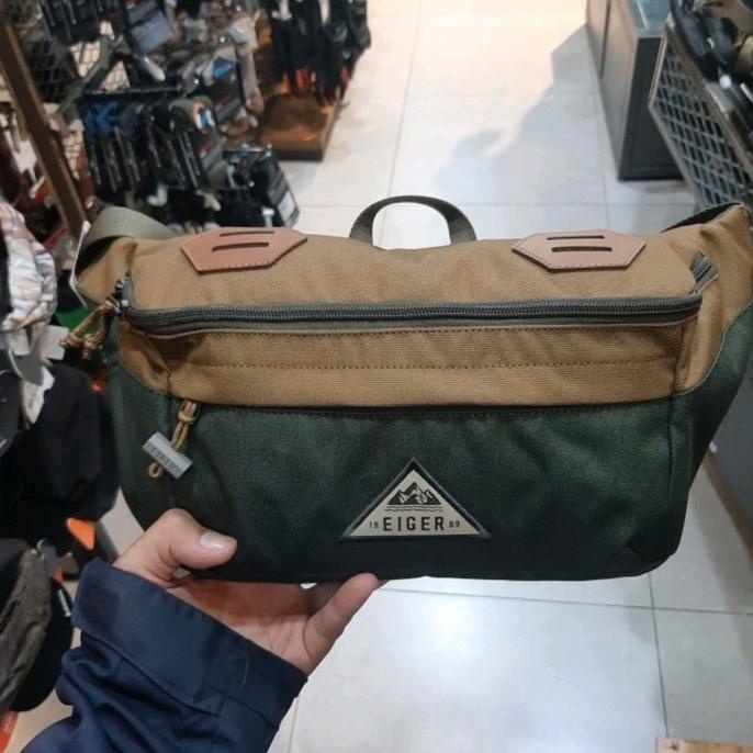Eiger Wanderdrift 4.0 8L Tas Waist Bag Selempang Pria Original