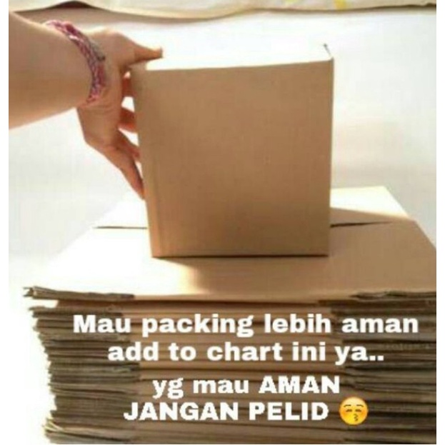 

Tambahan Packing Kardus / Packing DUS