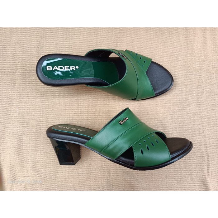 Sandal Kulit Wanita Tinggi Hak 6Cm