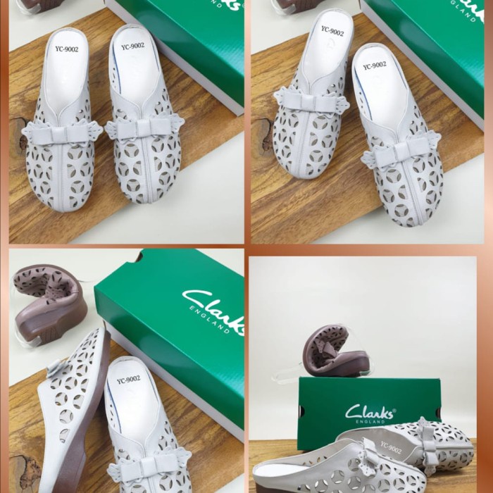 Sepatu Wanita Clrk Sandal 3Cm Kulit Asli 100% Size 35-43 Import