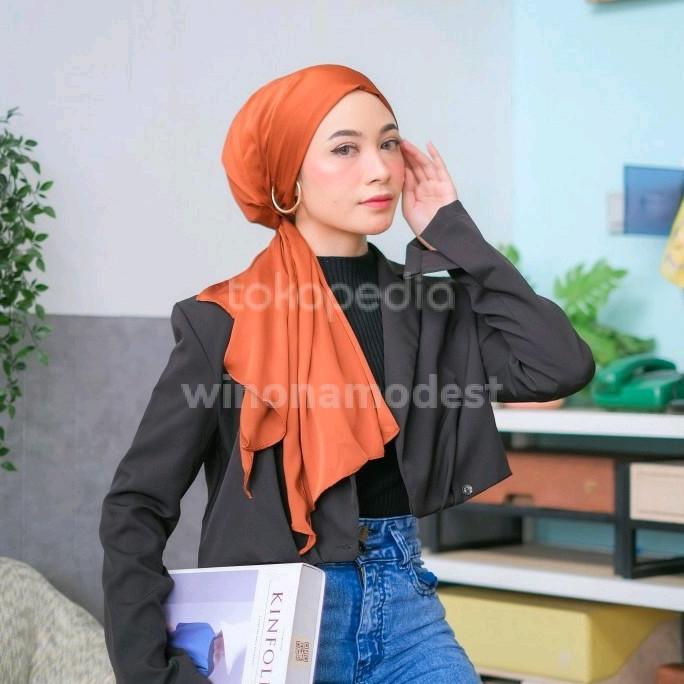 Lowkey Lux Series Turban - Turban Dewasa By Winonamodest -Turban Mewah