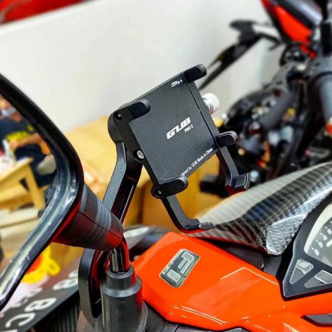 Holder HP Handphone GUB Pro 2 untuk Semua Motor Vario 125 150 160 Beat