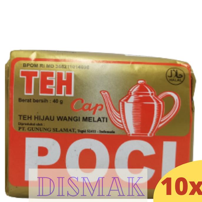 

New Teh Poci Gold 10 x 40 gram ..