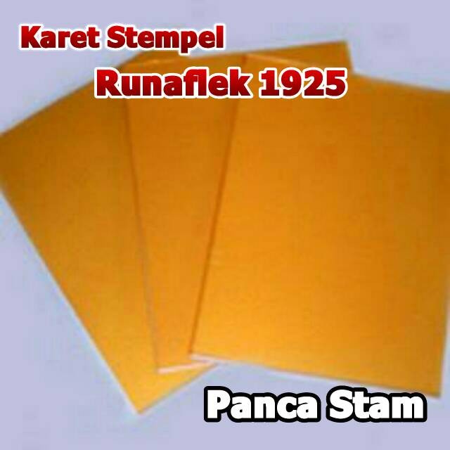 

KARET STEMPEL RUNAFLEK 19 X 25 Cm, 16 LBR