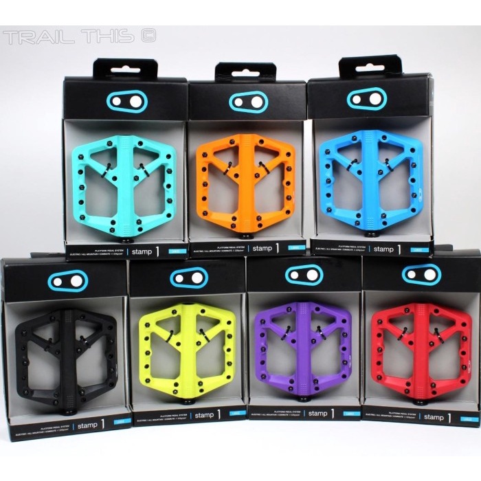 

pedal crankbrothers Flat stamp 1 Small & Large Color