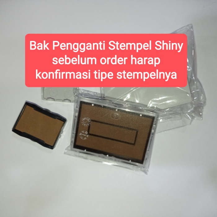 

REPLACEMENT PAD - Bak Pengganti Stempel Shiny