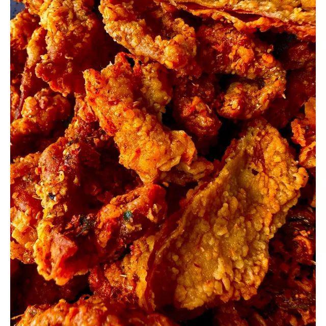 

Keripik Kulit Ayam 500Gr Pedas Daun Jeruk