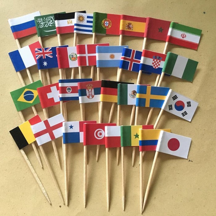 TUSUK GIGI BENDERA CUSTOM BESAR