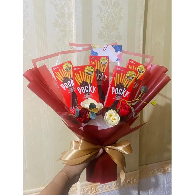 

Big Sale Buket snack coklat bouquet wisuda ultah hampers Termurah