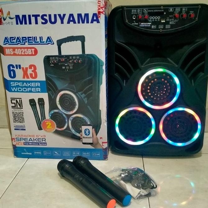*#*#*#*#] Speaker Mitsuyama 18 inch 2 mic wireless