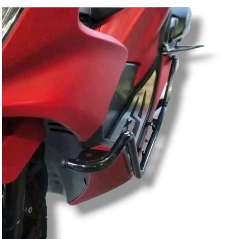 Bisa Cod Besi Crashbar Pcx Tubular Dudukan Lampu Pelindung Body New Pcx 150 Pcx 160 Nmax Old Aerox O