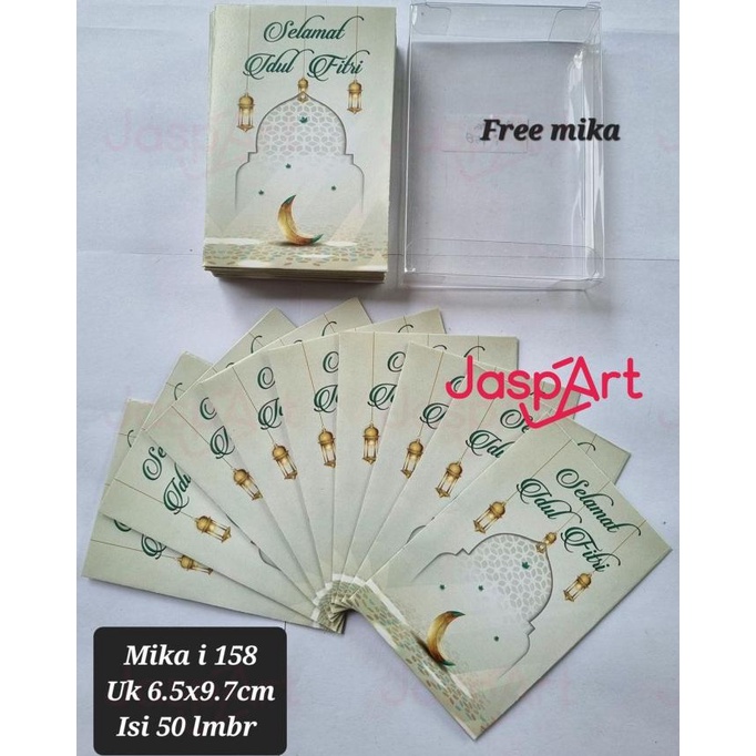 

Ready oke] AMPLOP LEBARAN HARI RAYA IDUL FITRI MIKA ISI 50 LEMBAR - mik_i_158
