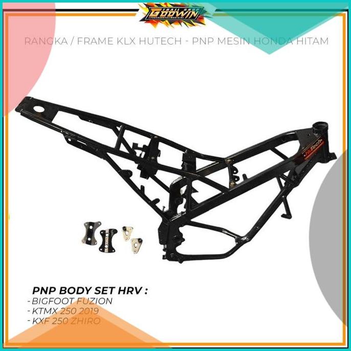 Rangka Frame Body Trail KLX 150 CRF 150L KTM 250 PNP Mesin Honda Ninja