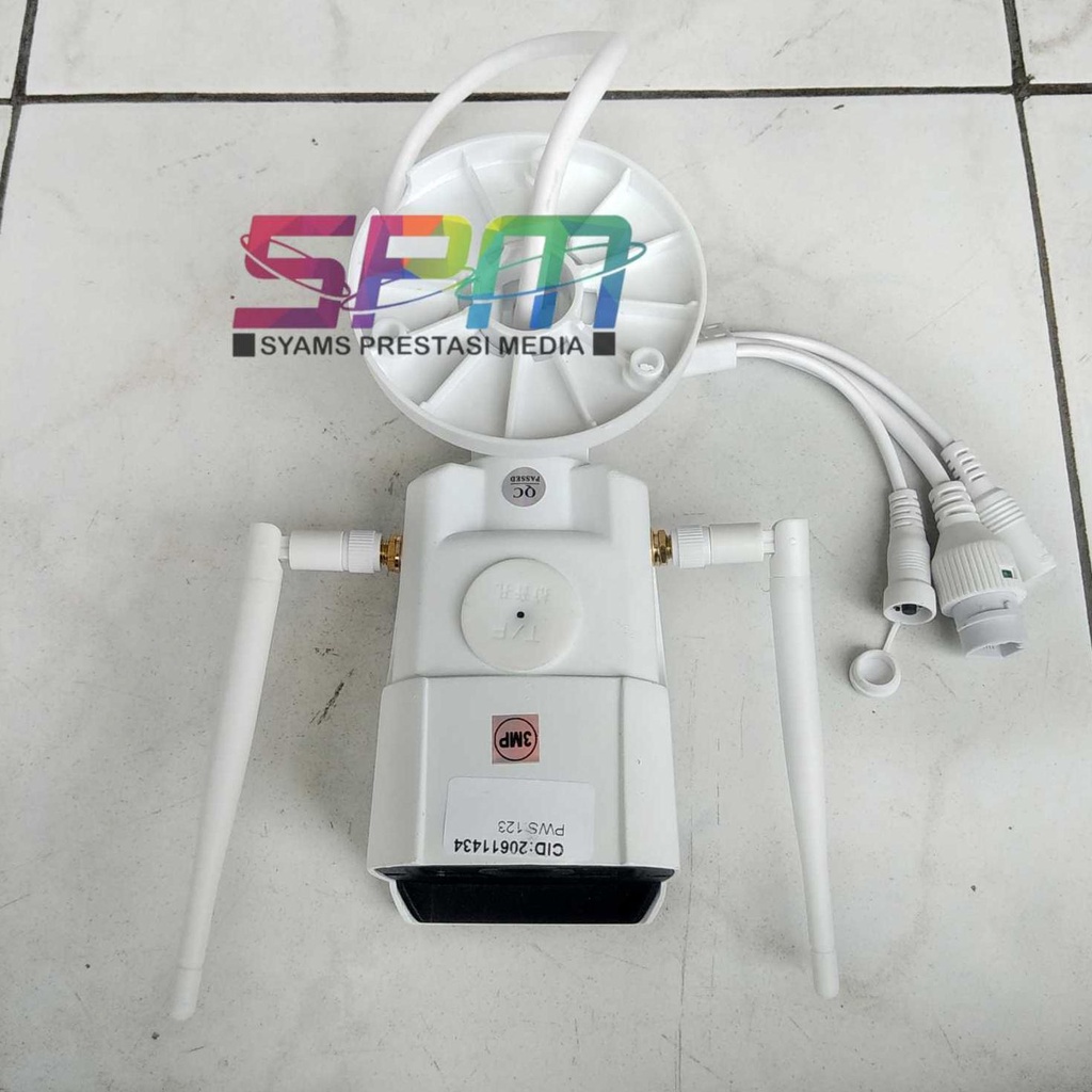 CCTV OUTDOOR V380 720P 2MP + MEMORY CARD ORICO MICROSD 64GB HEMAT