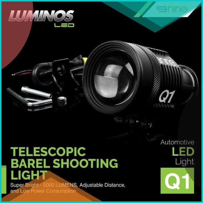 Lampu Tembak Led Teleskopik 9nine Luminos 16novz3 suku cadang