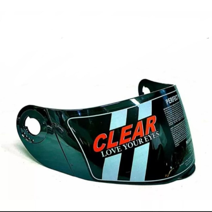 Visor Helm Kaca Helm Kyt X Rocket Roket Iridium Silver / Pelangi