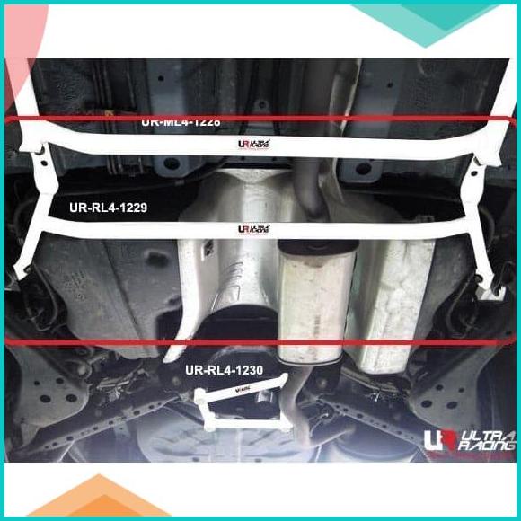 Aksesoris Stabiliser Strutbar ULTRA RACING Rear lower Xtrail T31 08+ 1