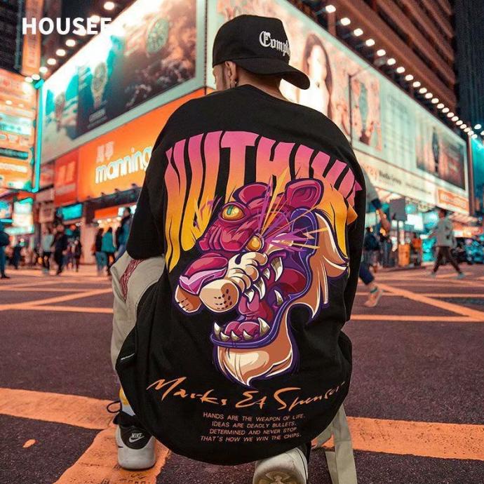 Baju kaos oversize pria wanita japanese style streetwear hypebeast 20