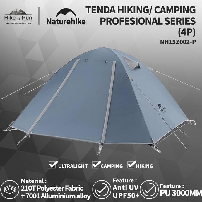 Tenda Naturehike Tent 2018 4P-Series NH18Z044-P