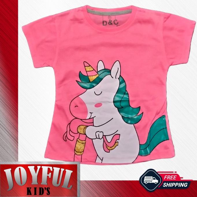 Terbaru - Baju Anak Perempuan / Kaos Anak Perempuan Kuda Pony 1 .,