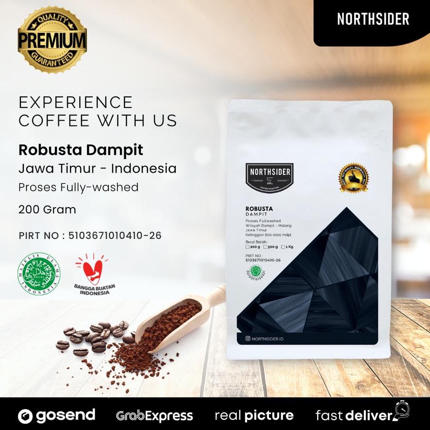 

Northsider Kopi Robusta Dampit Jawa Timur fully-washed coffee 200g