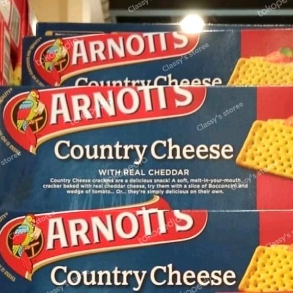 

Arnots Crackers Country Cheese With Real Cheddar/Biskuit Krekers 250Gr 041