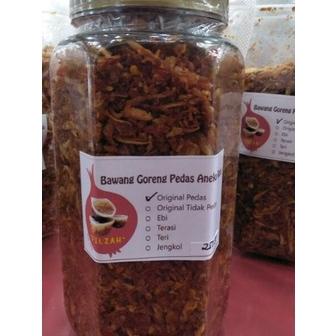 

Bawang Goreng Tanpa Tepung Pedas 250Gr