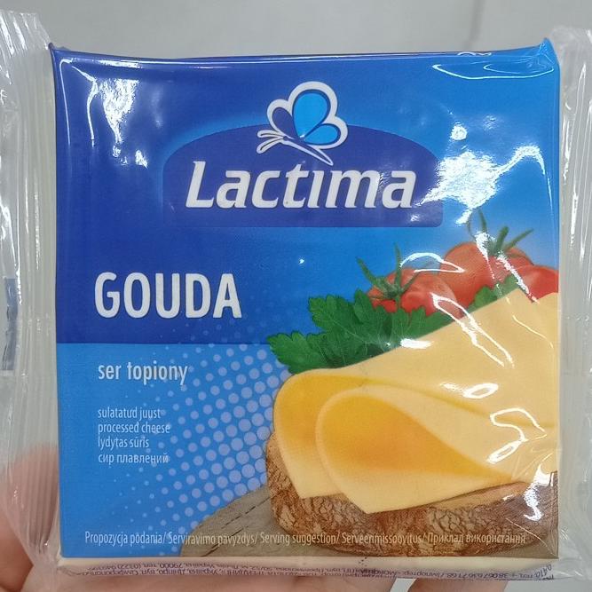 

((((()paling dicari] lactima gouda cheese slice 130gr