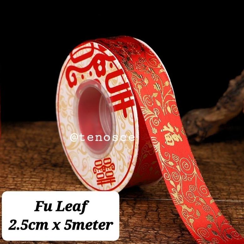 

Termurah 2024 Varian 5Meter X 2,5Cm/ 4Cm / 1Cm Pita Ribbon Import Quality Tali Dekorasi Hampers Kotak Toples Imlek Sincia Lucky Cat Fu Konien Chinese New Year Red Lampion Naga Dragon Promo