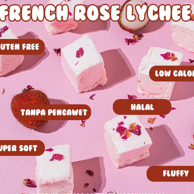 

French Rose Lychee Marshmallow - Og Box
