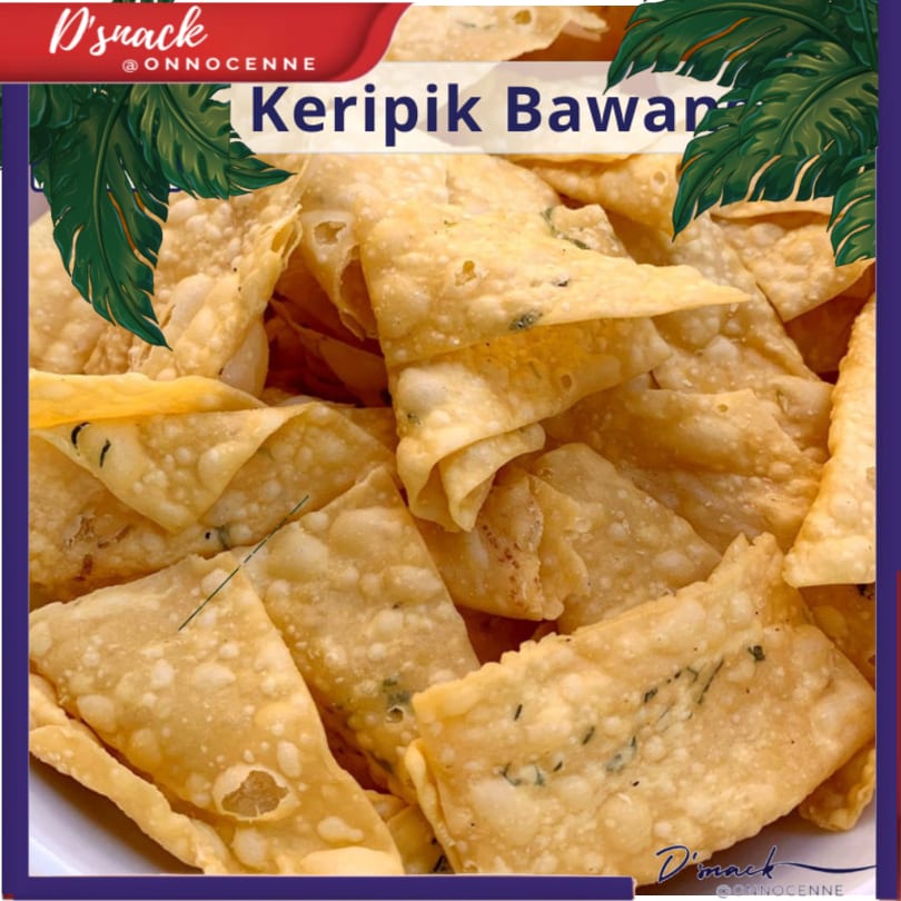 

Keripik Bawang Gurih / Keripik Pangsit Spesial JQWWX