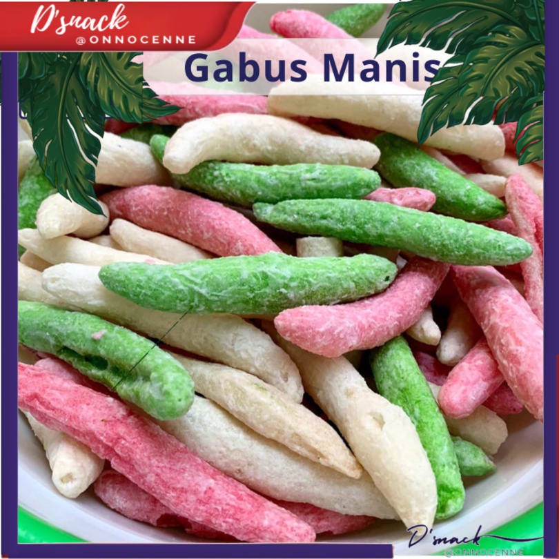 

Stik GABUS WARNA Manis / Kue Cendol Telur Gabus Warna LB7EU