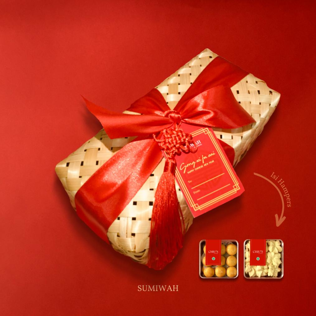 

New Stok Chiu'S Mini Hampers #2 Vegan Vegetarian Cny / Imlek (Ada Pilihan Gluten Free) Terlaris