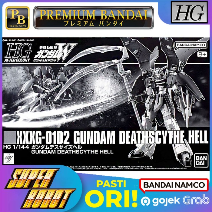Hg Xxxg-01D2 Gundam Deathscythe Hell - Hgac P-Bandai Limited