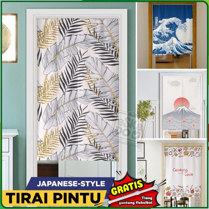 Kain Tirai Pintu / Door Curtain Jepang