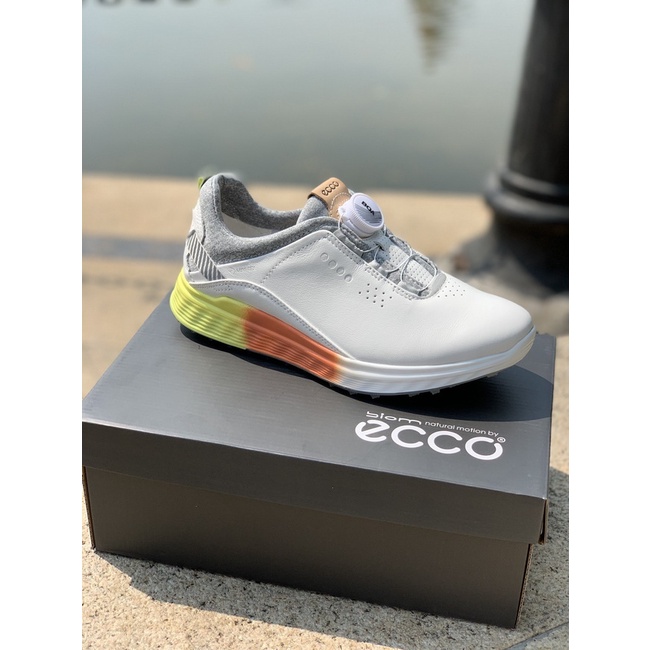 Sepatu Ecco Golf BOA Wanita Outdoor Olahraga Casual Sneaker 32020