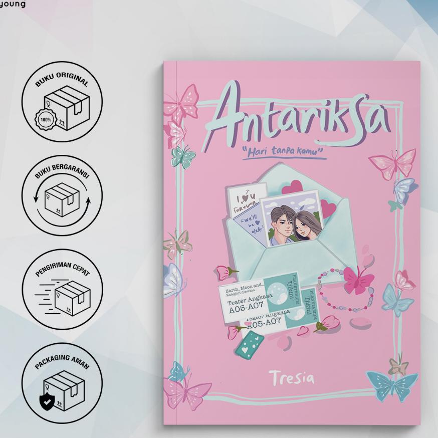 Novel Antariksa : Hari Tanpa Kamu (Antariksa 2) - Tresia - Coconut Books - Gratis Biaya Paing