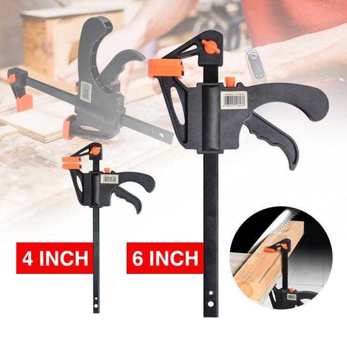 F Clamp 6 Inch SY-S54 / Alat Penjepit Kayu