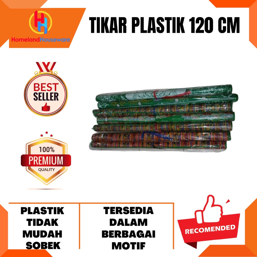 TIKAR PLASTIK MOTIF/TIKAR PLASTIK 120 CM/TIKAR PLASTIK GULUNG