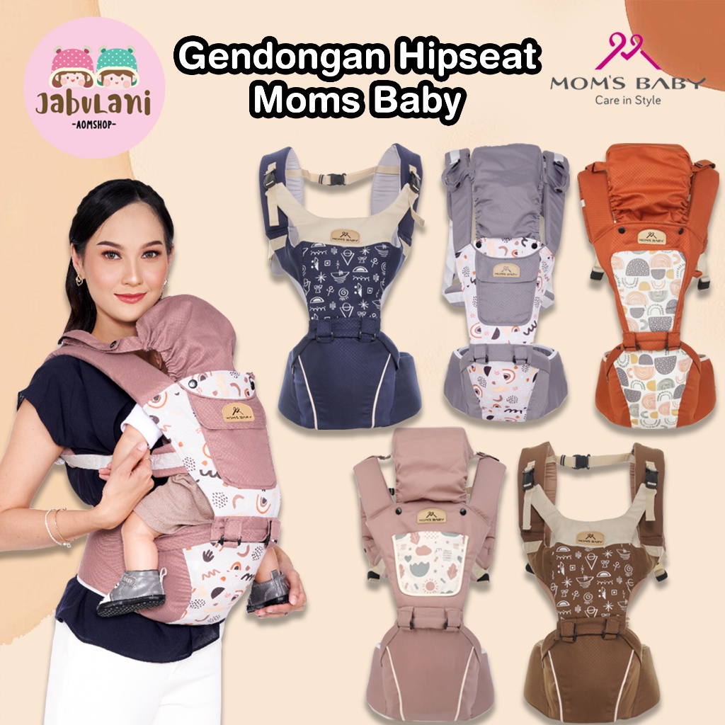 [BABY'S NEEDS] Moms Baby Gendongan Bayi Depan Cactus/Boho Series Moms Baby Gendongan Hipseat Cactus