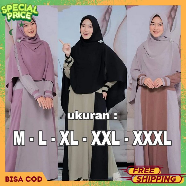 Driss Outfit Breasmaid Dres Tunangan Fashion Gamis Cwek Gsmid Premium Hamis Wanita Maxi Dreas Bres M